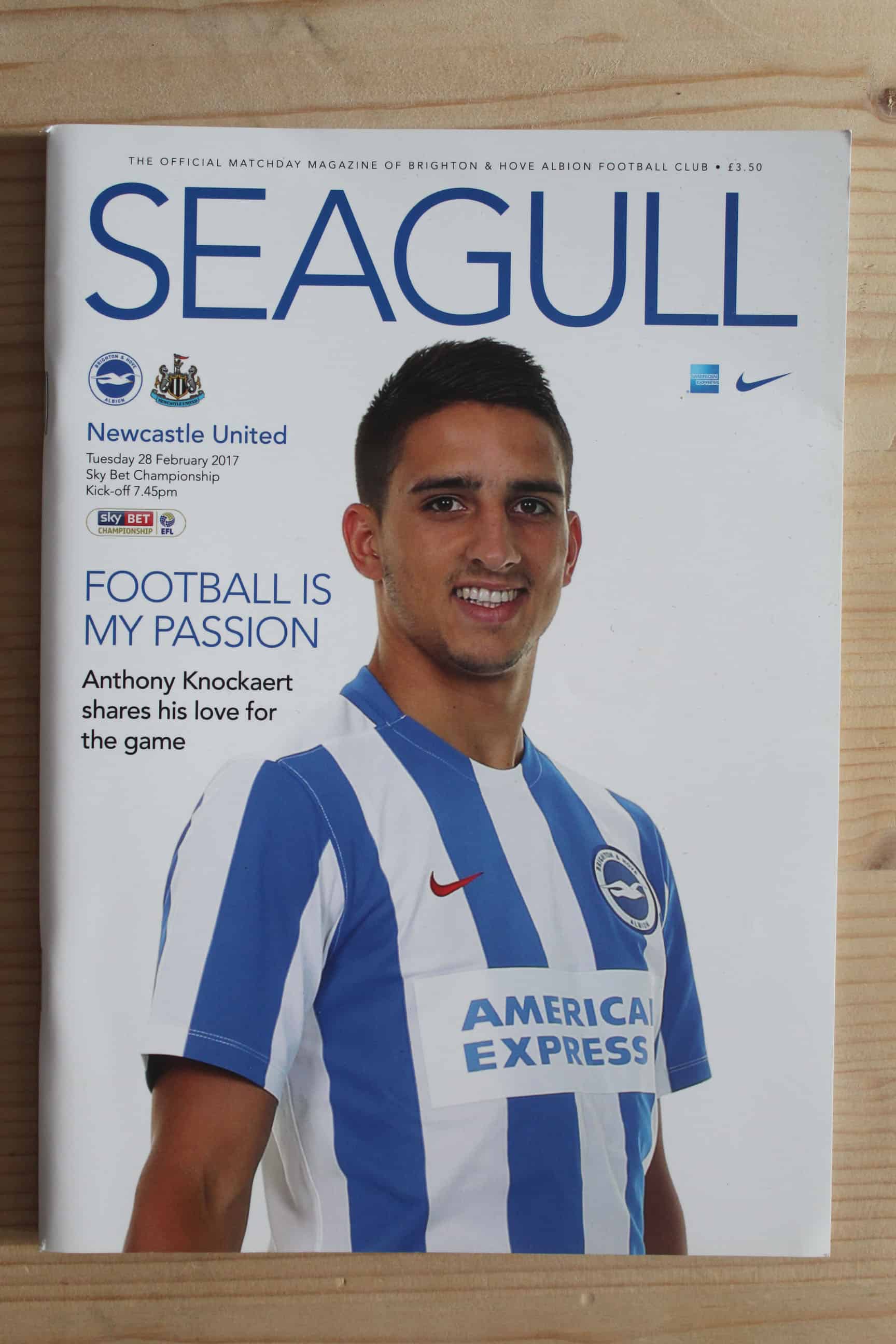 Brighton & Hove Albion FC v Newcastle United FC